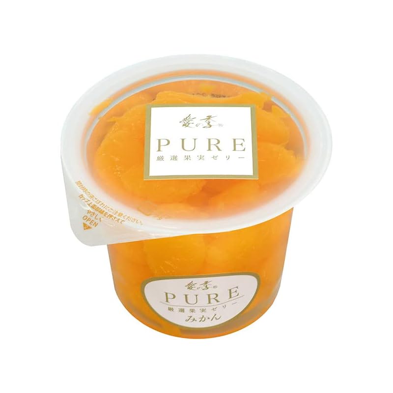 

Tarami PURE tangerine jelly 270g×18(6×3) pieces