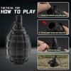 F1 Hand Grenades Plastic Toy Dummy Grenade Model Tactcial Airsoft Paintball Role Play Prop