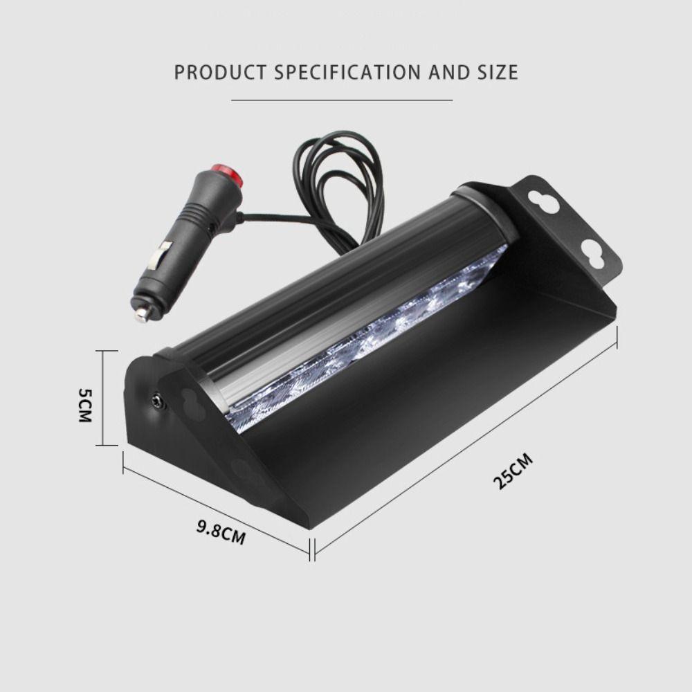 12V Strobe Light For Car Flashing Flashing Windshield Flash Lighting Windshield