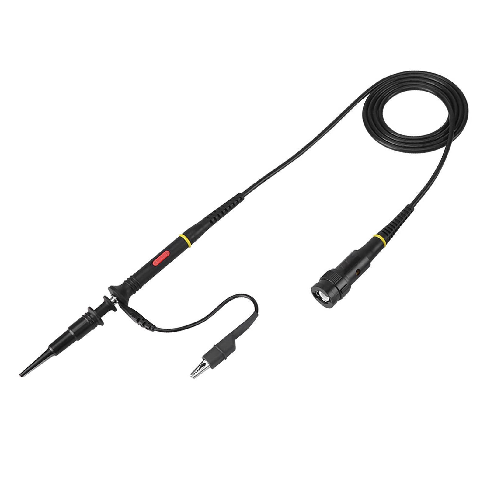 

1шт 200 МГц Осцилограф Область Тест Зонд Кліпса BNC P2200 X10X1 Чорний