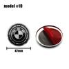 1 szt. 45mm Emblemat Naklejka na Kierownicę Samochodową Auto-Styling Dla BMW E36 E46 E53 E90 E60 E61 E93 E87 X1 X3 X5 X6 F30 F20 F10