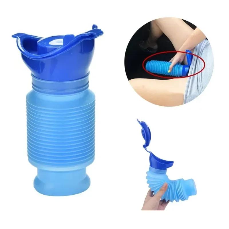 750ml Portable Adult Urinal Outdoor Camping High Quality Travel Urine Car Urination Pee Soft Toilet Urine Help Men Women Amagi