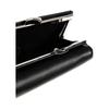 Vivienne Westwood West Queen Button Closure Faux Leather Wallet Men wallet Black 5115002MWS0026N401