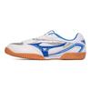 Mizuno Crossmatch Plio RX 4 Comfortable Sports Breathable Lightweight Low-Top Training Shoes Unisex Sneakers White Blue 81GA183028