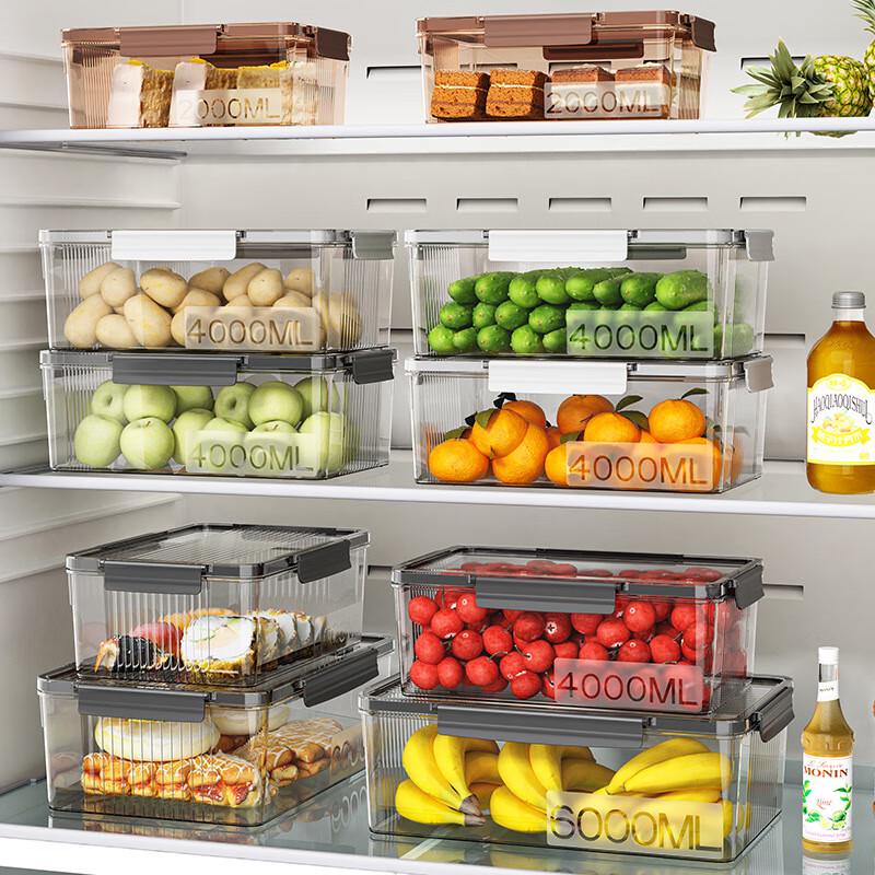 

Food Grade Refrigerator Storage Container 4000ml