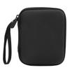 Guitar Pick Holder Case EVA Waterproof Picks Storage Bag for Capo Strings Shoulder StrapsBlack