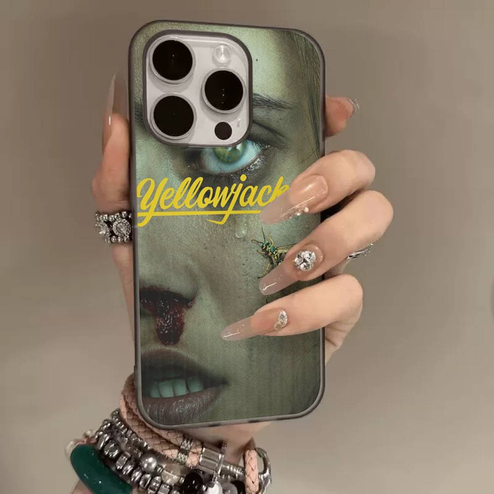 

TV Horror Yellowjackets Soft Corrugated Phone Case For IPhone 11 12 13 14 15 16 17 Pro Max Plus Pro Shockproof Cover iPhone 15 plus