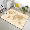 Map carpet  kitchen mats for floor play aerat mat Camping cushion floor mat carpet in the living room game area rug  room decor