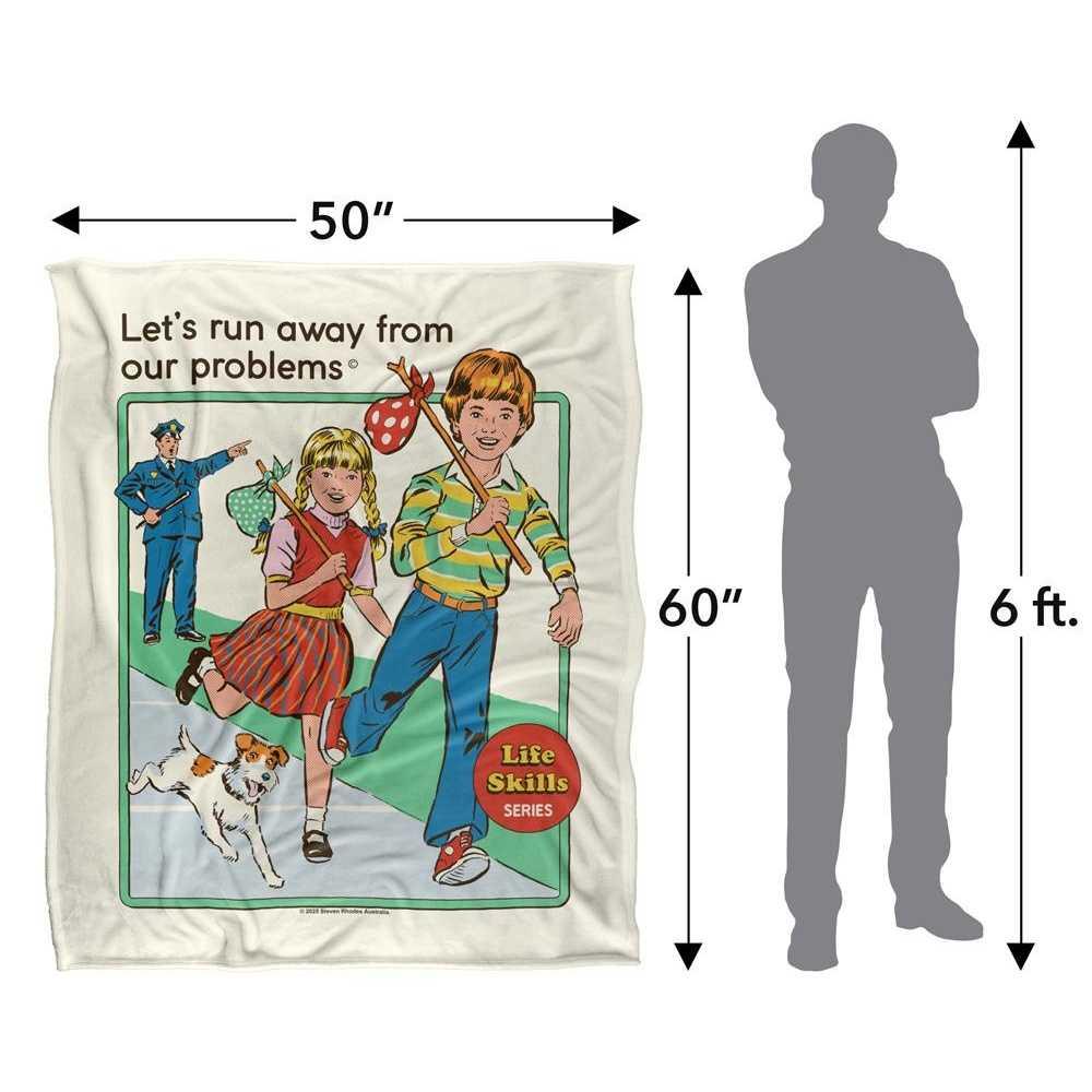 Steven Rhodes Let´s Run Away Soft Touch Blanket