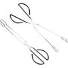 Stainless steel BBQ tongs Buffet food tongs Bread tongs Food tongs BBQ BBQ tools - Mishan