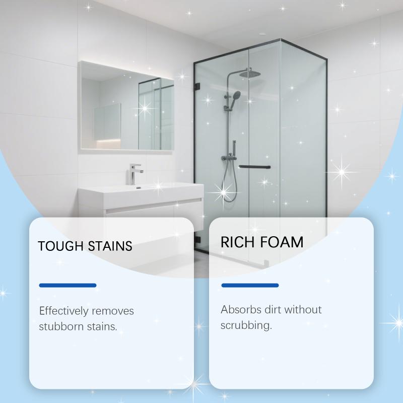 

Multi-Purpose Cleaning Foam Powerful Cleaner For Tile Sink And Toilet Stains Cleaner For Kitchen And Bathroom Cleaning Spray 1pcs