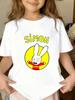 Simon Super Rabbit Graphic T-shirts Kids Summer Casual O-Neck Tops Boys Girls Kawaii T Shirt Funny Cartoon Children's T-shirt