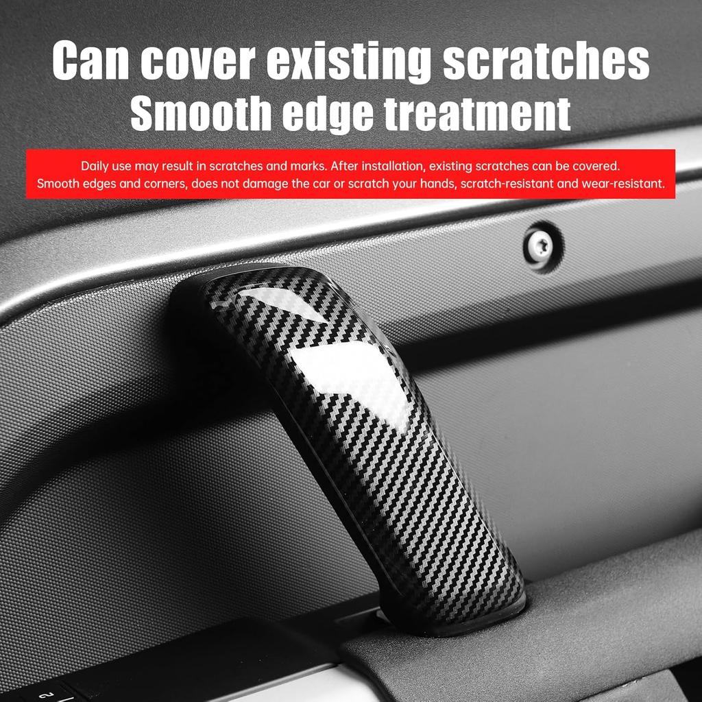 Door Handle Cover Suitable for 2020-2026 Land Rover Defender 90 110 130 Interior Handle Decoration Set Internal Patch armrest Protective Shell