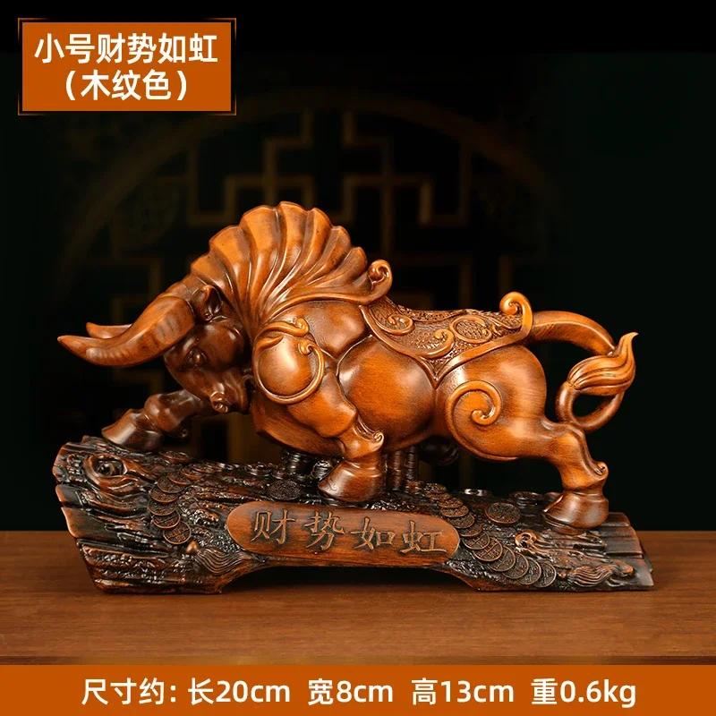 

1 шт. смоляной зодиакальный бык, украшение для дома, гостиной, офиса, рабочего стола, ремесла, подарок на новоселье, декоративные фигурки