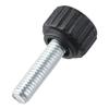 6pcs Male Knurled Thumb Screws M6 Metric Thread Length Screw Durable Clamping Knobs  Furniture