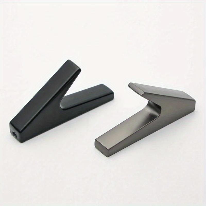 1Pcs Metal Matte Wall Hooks Bathroom Accessories Coat Hooks Towel Rack Holder Creative for Key Hat Bag Home Decorative Robe Hanger