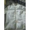 Chinese Style Fleece Lined Coat Fashion Button  Vintage Casual Tops