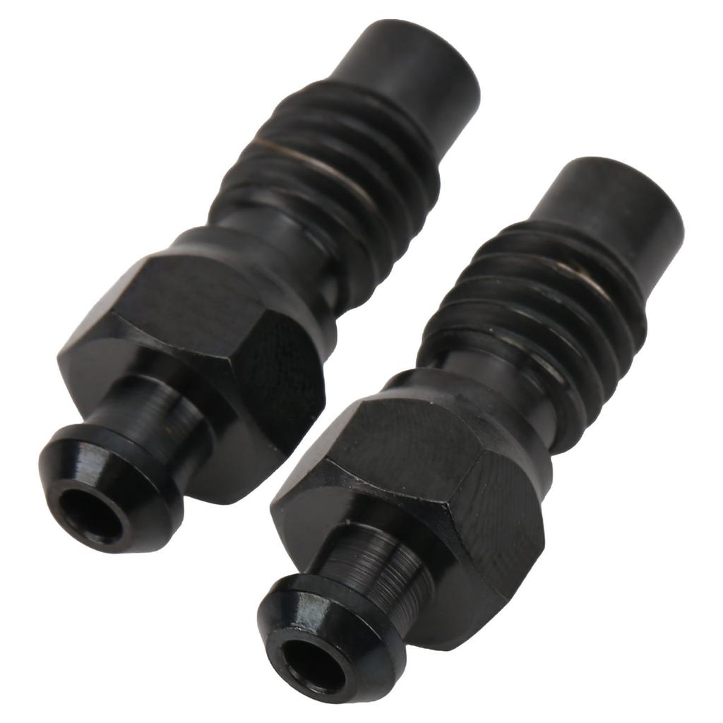 2 ks Šroub pro odvzdušnění kotoučové brzdy Titanová slitina M6 Odolnost proti korozi Olejové šrouby pro odvzdušnění kotoučů Příslušenství pro horská kola Černá