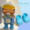 1 Pair of 3.3 Cm Doll Shoes, Perfectly Fits 16.99 Cm LA-BUBU, Suitable for 15.24-20.32 Cm Dolls Up Beloved Dolls, Birthday Gift, Holiday Present