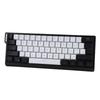 Wired Keyboard 60 Percent 61 Keys RGB Backlit Mechanical Feel Portable Computer Keyboard for Gaming Work
