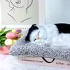 Wonpungrong car charcoal-eating interior goods cat doll, milk cat, 1 piece,Korean car acc