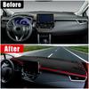 Car Dashboard Cover Avoid Light Mats Sun Shade Carpet Anti-UV Pad For Toyota Corolla E210      2024 Hybrid