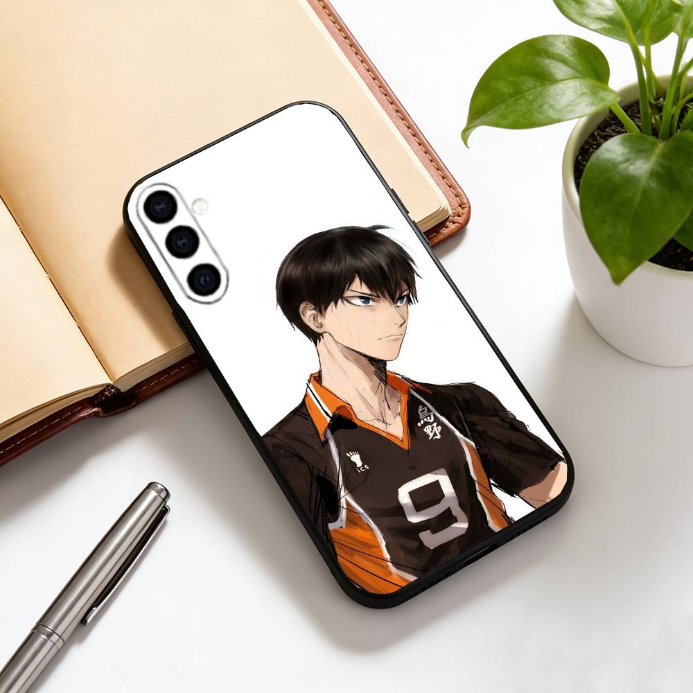 Tobio Kageyama Phone Case For Samsung Galaxy A73,A72,A71,A70,A53,A52,A51,Others Soft Black Cover