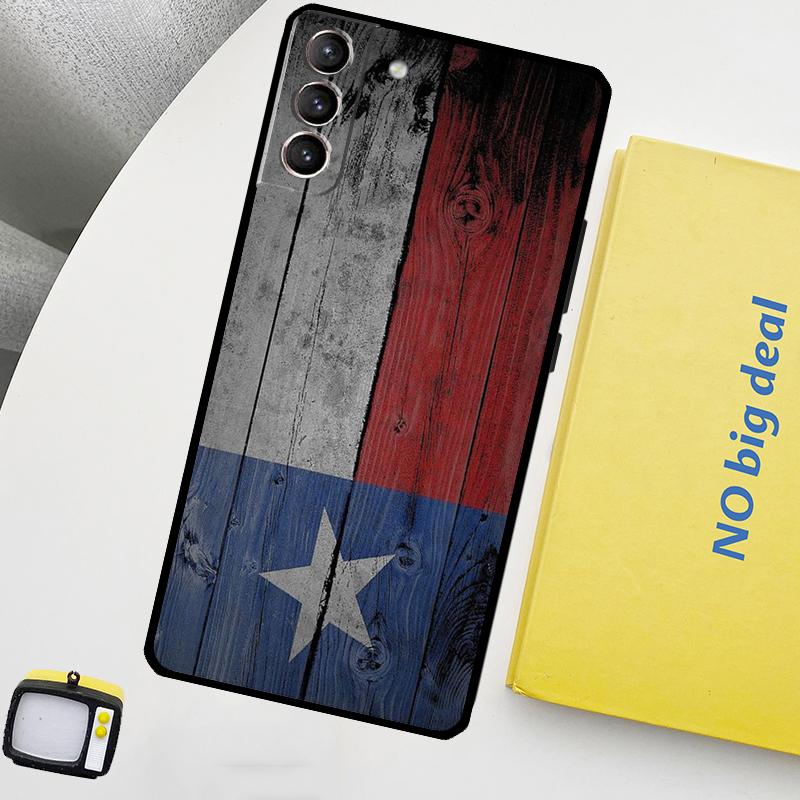 

Чехол с флагом Техаса для Samsung Galaxy S22 S23 Ultra Note 20 10 Plus S9 S10 S20 S21 S23 FE Galaxy S23 FE
