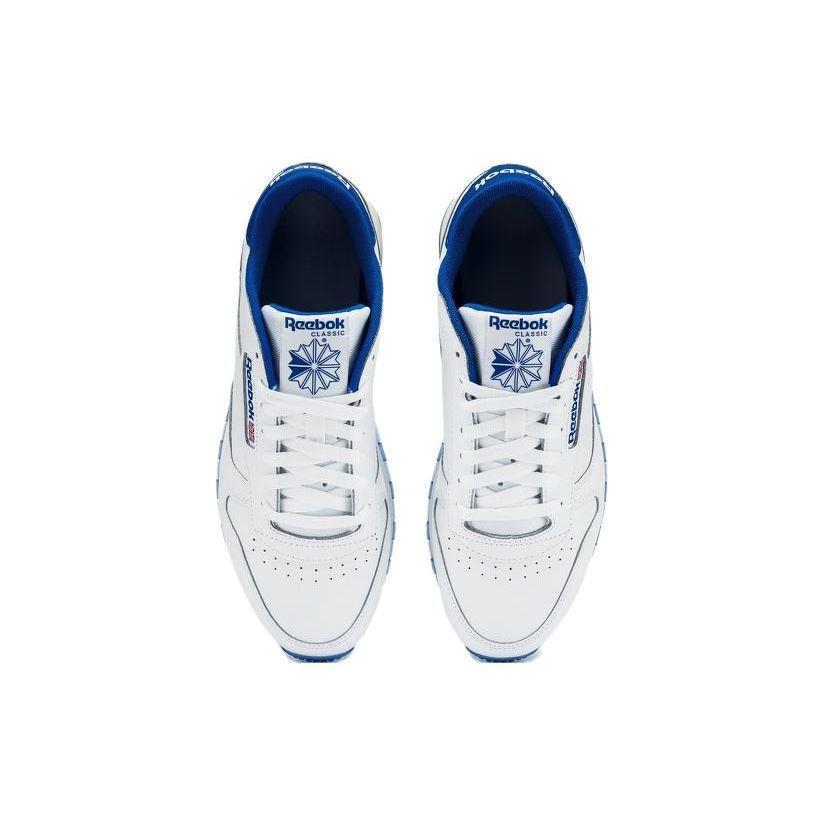 Reebok Classic Leather Spliced Retro Low-Top Casual Running Shoes Unisex Sneaker White 100033915