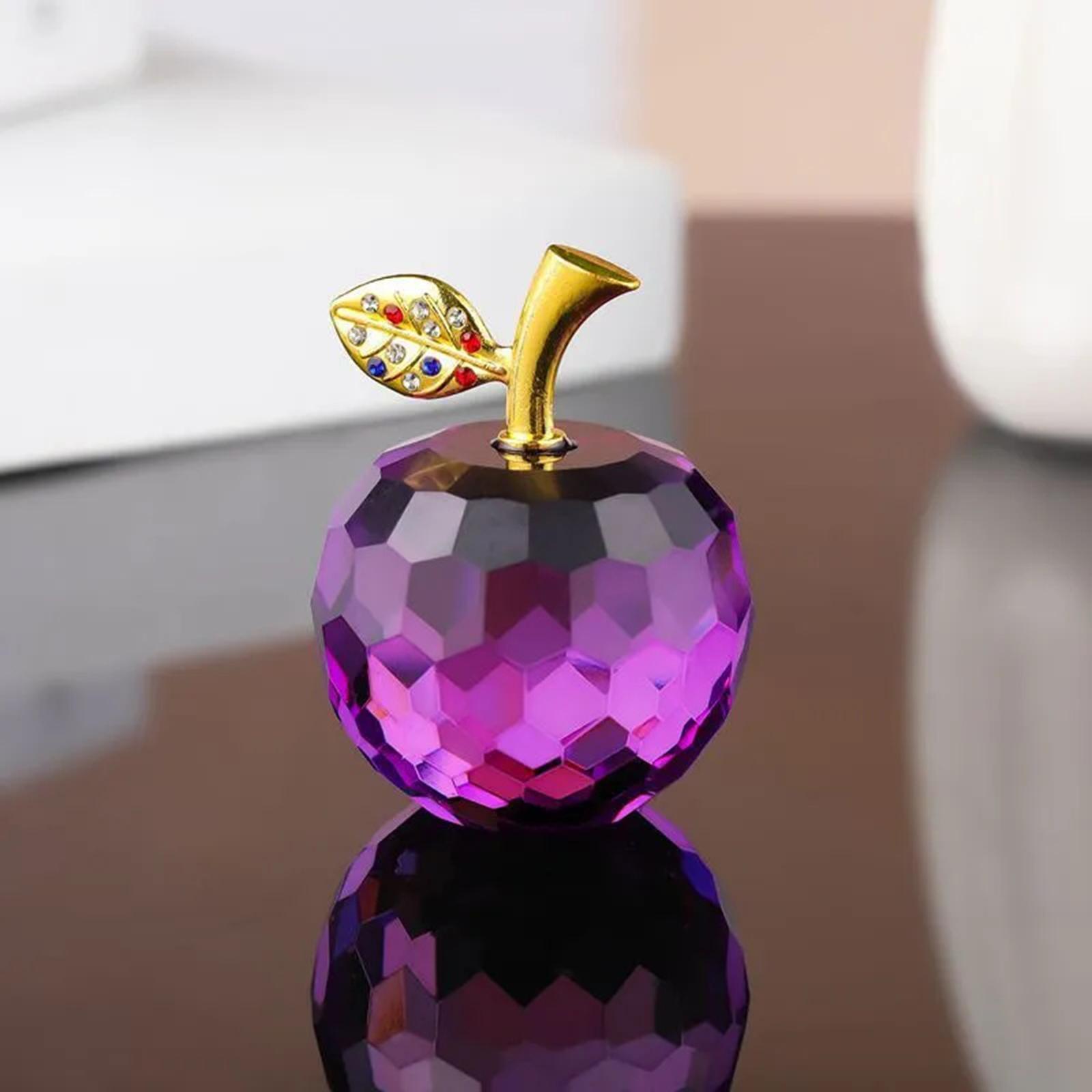 Crystal Ornament, Home Decor Living Room Wine Cabinet Small Ornament One Size