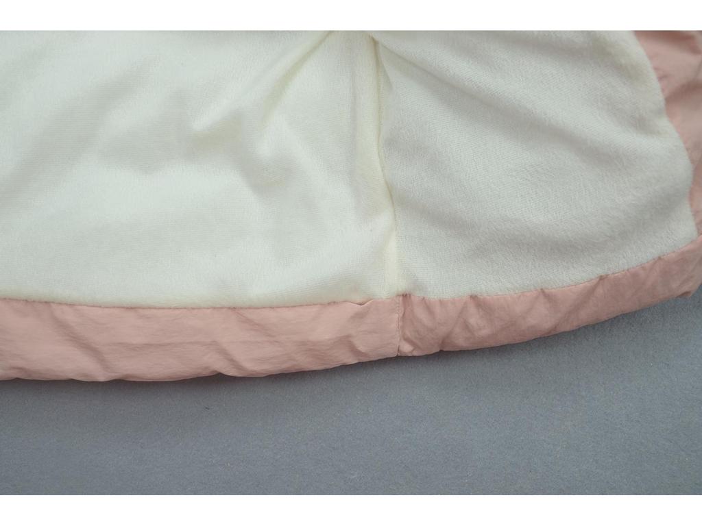 Stylish Girls' Winter Fleece Coat: 2025 Thickened Cotton-Padded Jacket for Children