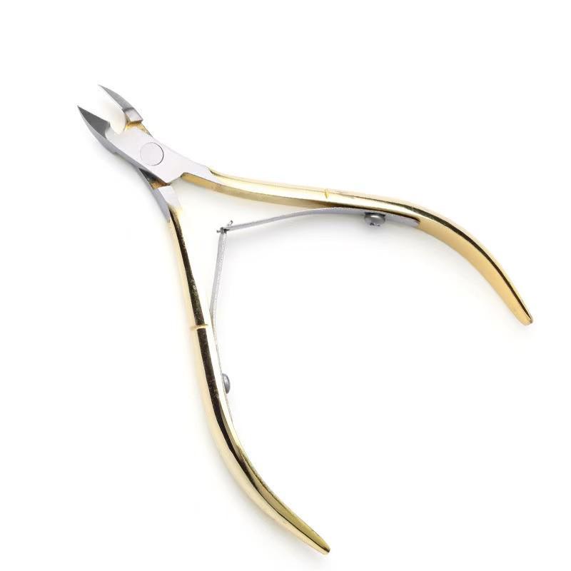 Stainless Steel Cuticle Nipper D501 - Nail & Cuticle Remover Tool for Manicure & Pedicure.