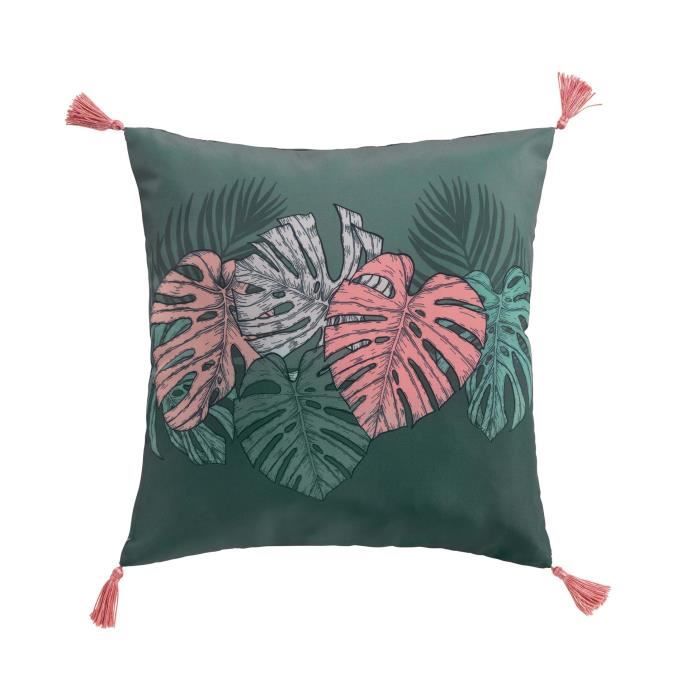 Coussin - Jar - 40 x 40 cm - Vert - Carré - Contemporain