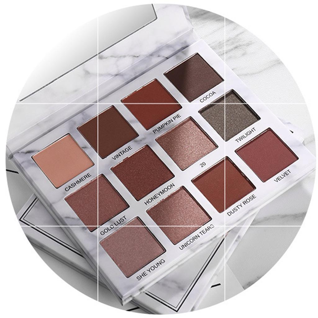 12 20 24 30 35 colors eye shadow safe lightweight... Buy 12 Colors Eyeshadow Palette Shimmer Glitter Eye Shadow Powder Matt ...