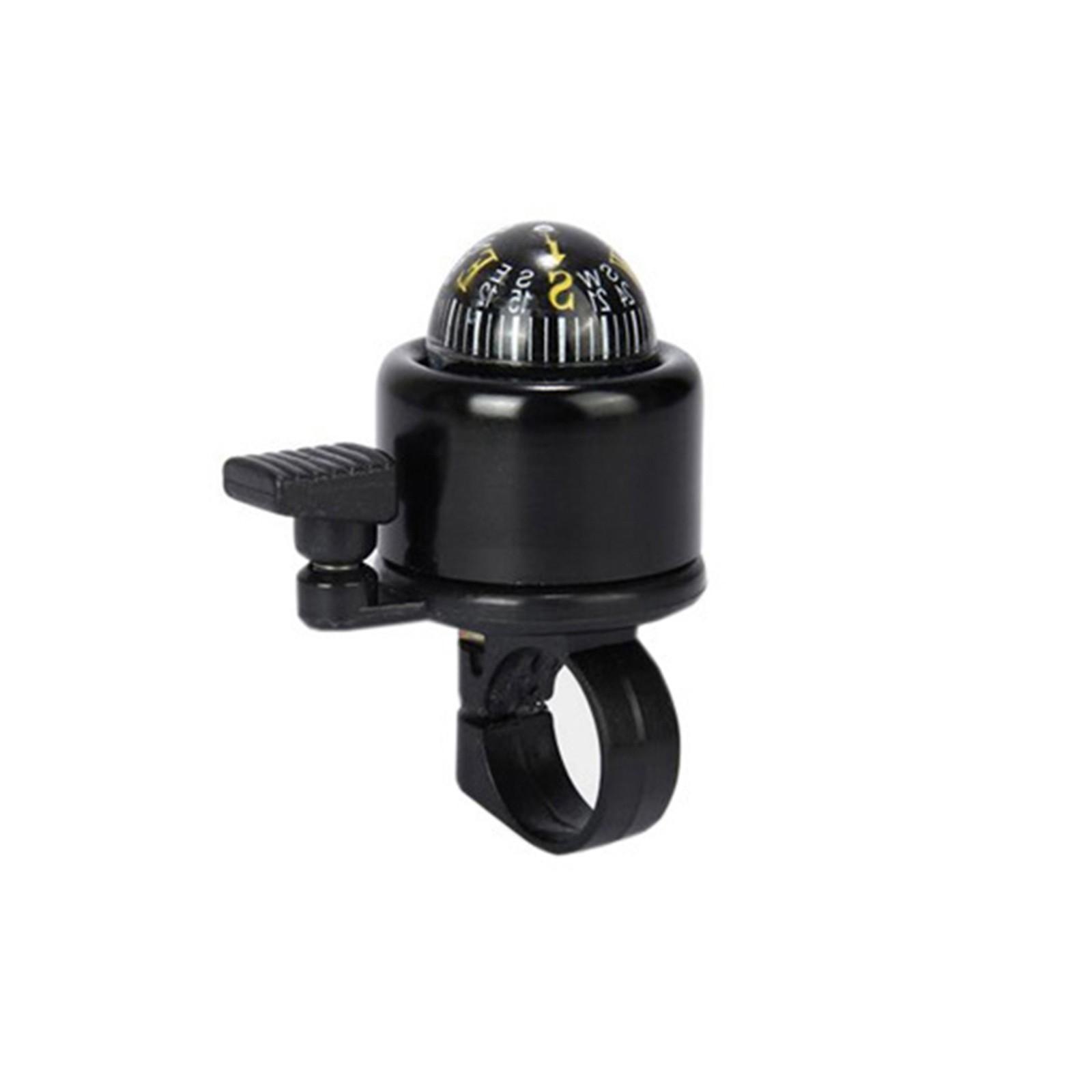 

(SU)Колокольчик компаса Мини цветной велосипедный звонок экологически чистый четкий колокольчик велосипедное оборудование One Size чёрный