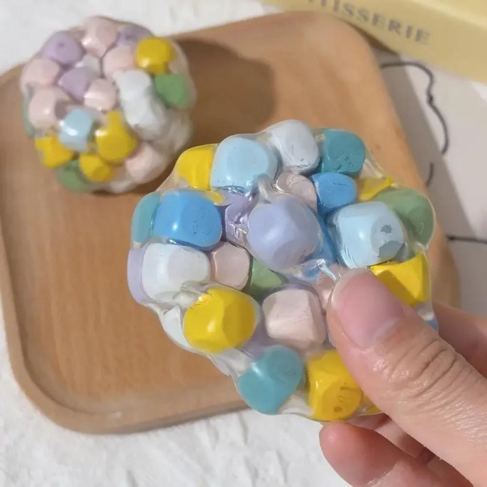 Focus Enhancement Dopamine Sensory Toys Slow-Rebound Handmade Balls Portable Squishy Stress Ball