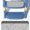 TOILET SEAT COVER TOILET ladder for children TOILET STEP steps Blue