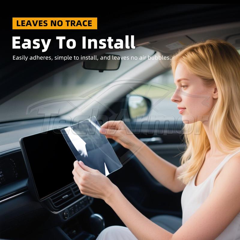 Car Tempered Glass Protective Film For Mercedes-Benz C-Class Auto GPS Navigation Dashboard Screen Protector Interior Accessories