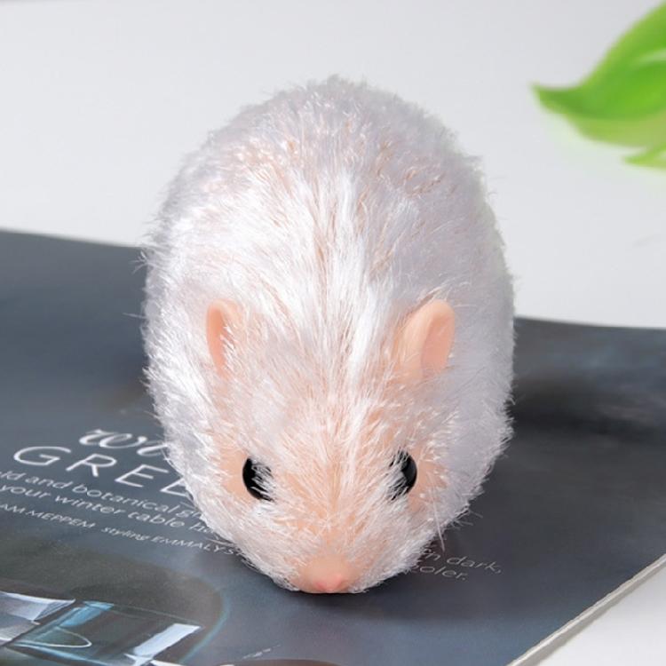 Realistic Animal Doll Pet Raise Toy Office Display Model Toy Hamster Kids Gift