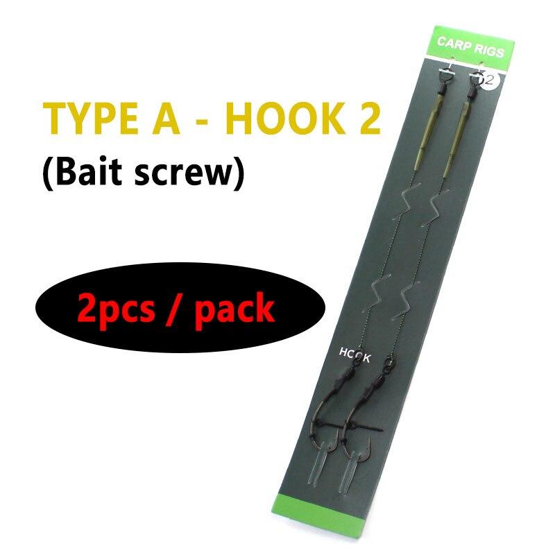 

Приспособления для ловли карпа, готовые снасти Ronnie, крючок для ловли карпа, размер 2 #4 #6 #8, рыболовные снасти, аксессуары, аксессуары Pesca