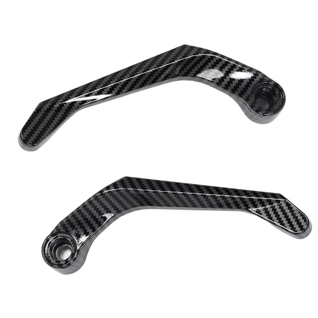 Motorcycle Handguard Aluminium Alloy Brake Clutch Lever Hand Guard Protector Wind Deflector for Motorbike Silver