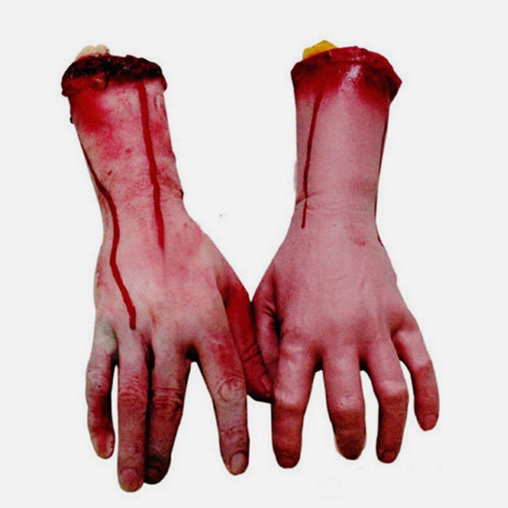 

Realistics Hands Premium Materials Body Parts Prop For Scary Decorations For Halloween Parties