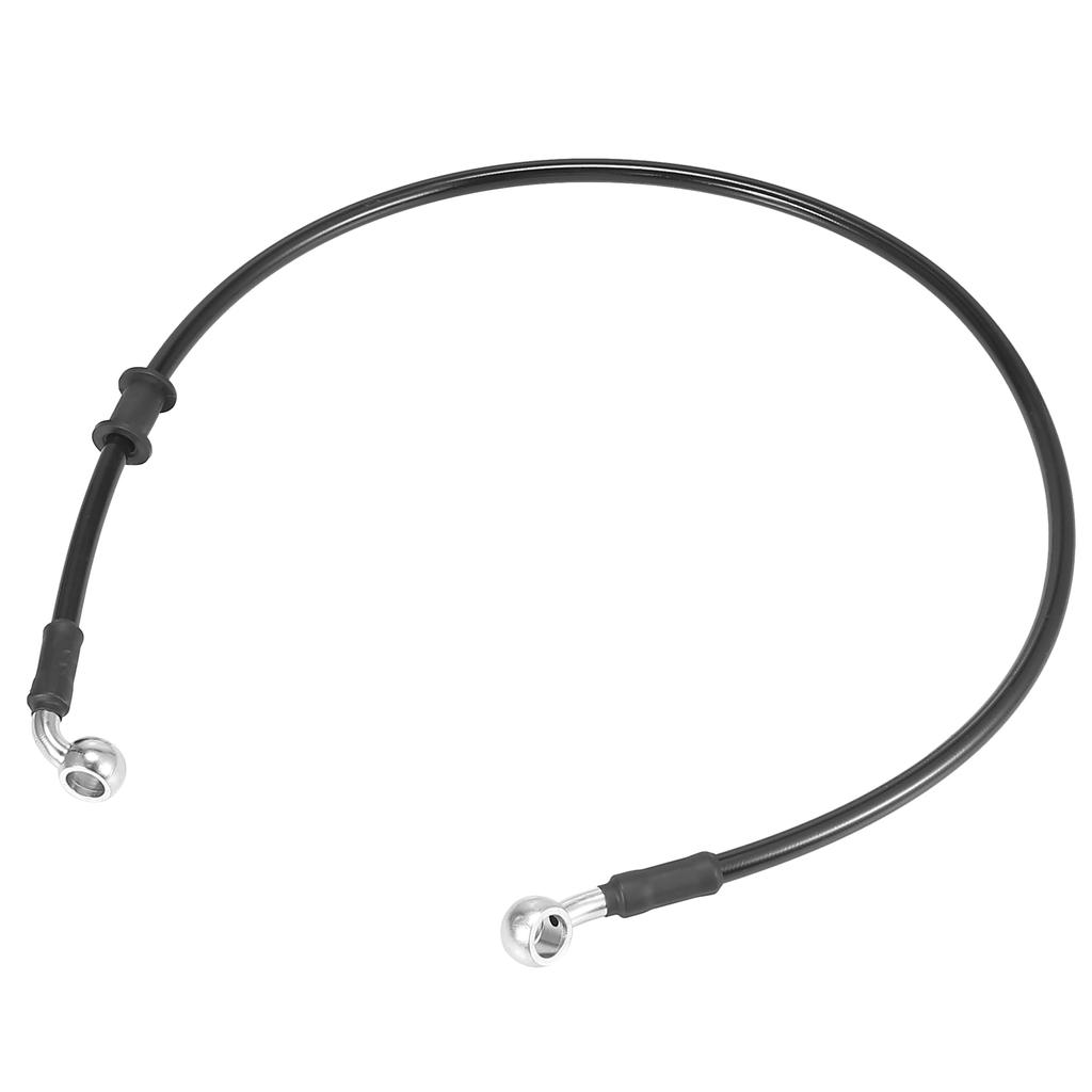 Motoforti Motorcycle Brake Clutch Hose Hose Hydraulic Reinforced Motorcycle Stainless Steel 28°+90° Black 70cm