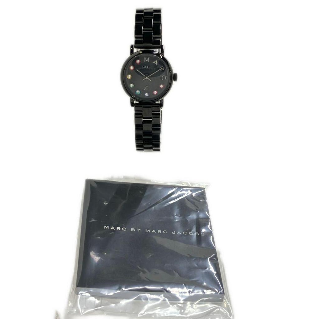 Used MARC BY MARC JACOBS Watch MBM3425 Quartz Black Ladies MARC BY MARC JACOBS