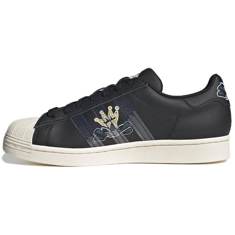 

Adidas Originals Superstar Classic Street Graffiti Low-Top Skate Shoes Unisex Sneakers Black GW4444 36⅔
