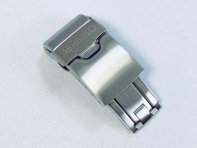 SEIKO Prospex Landmaster Buckle 18mm Titanium and Via D1H3DG-BK00 (SBDW005/ 5M65-0A20 Others) (Ships Nekoposu)