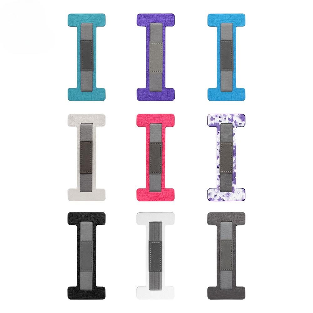 Tablet-Handgriff-Gurthalter, universeller Anti-Rutsch-Finger-Sling-Band-Griffständer-Aufkleber für 6-10,5 Zoll Kindle Tablet PC