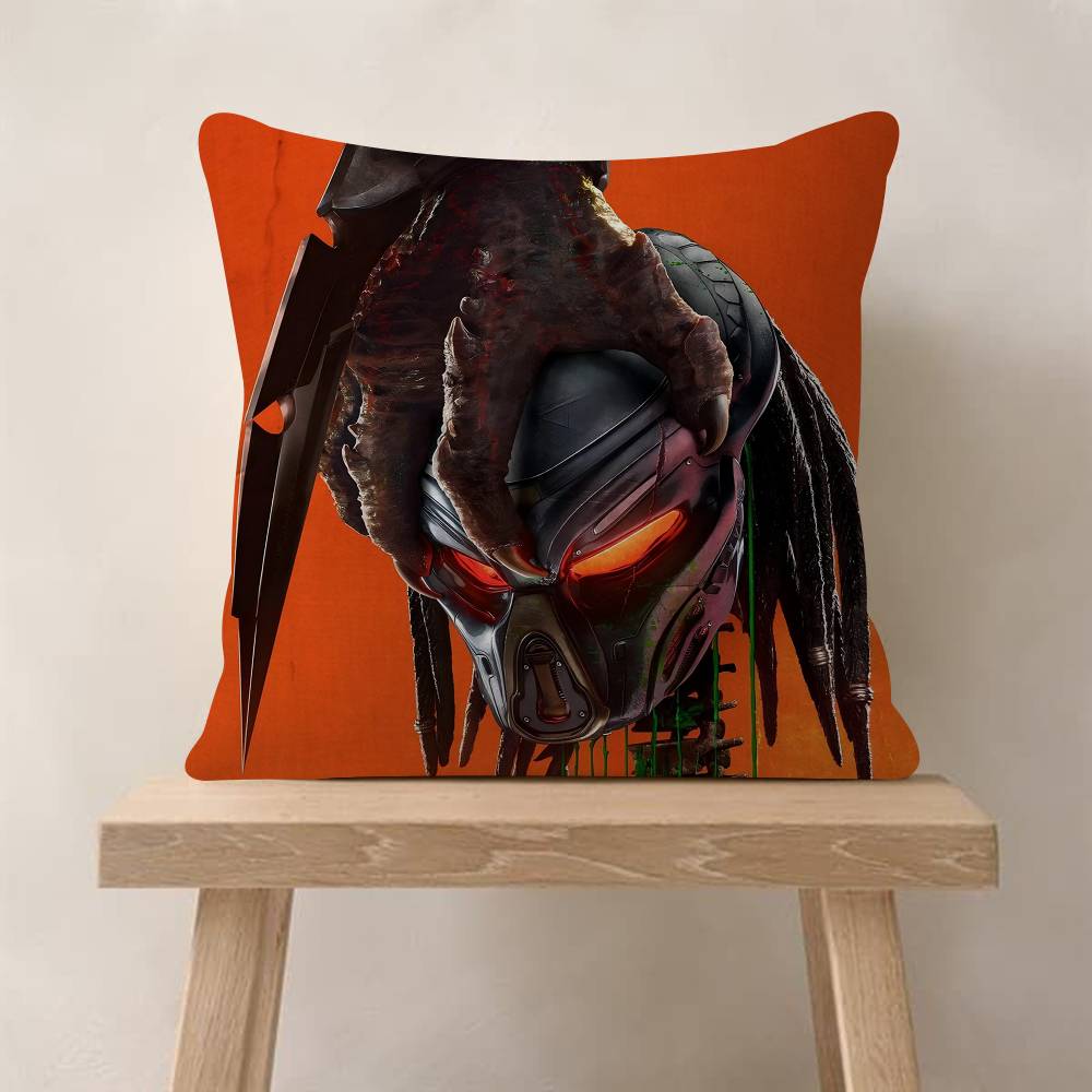PC The Predator Maple Design Cushion Cover Happy Autumn Harvest Decor Holiday Decorati Pillow Cover 30x30 cm