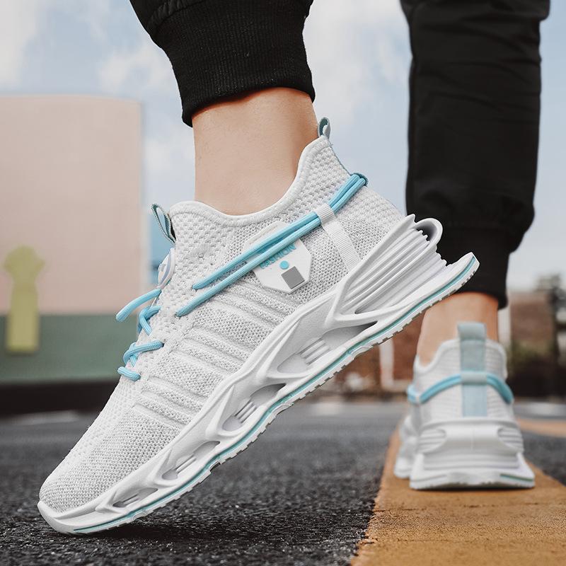 

2025 summer new men s shoes breathable fly-woven mesh fashion deodorant single shoes popular sports and leisure Korean version tide shoes 39