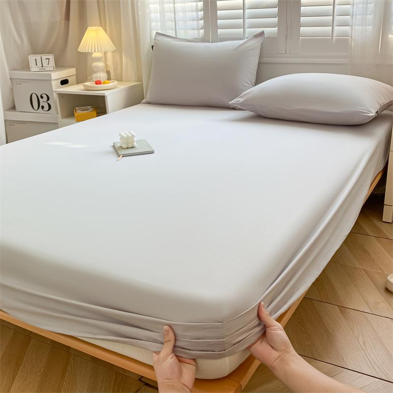 100% Cotton Fitted Sheet Stripe Style Bed Cover Skin-friendly Mattress Cover sabanas Adults Kids Bed Sheets (No Pillowcase)